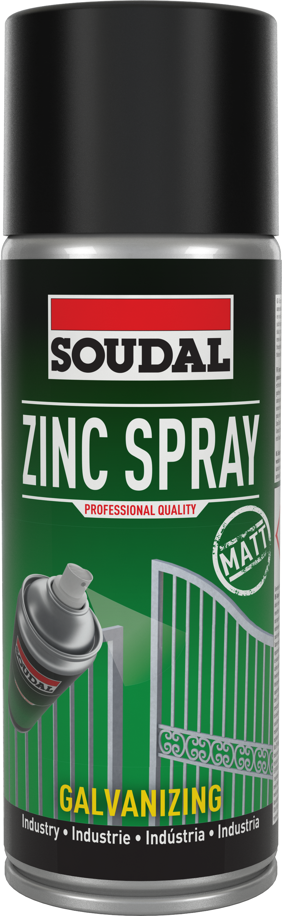 Soudal Zinc Spray Matt