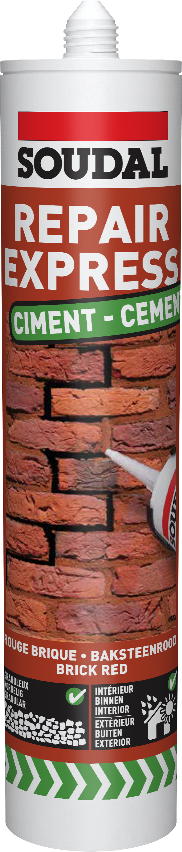 Soudal Repair Express Brick Red