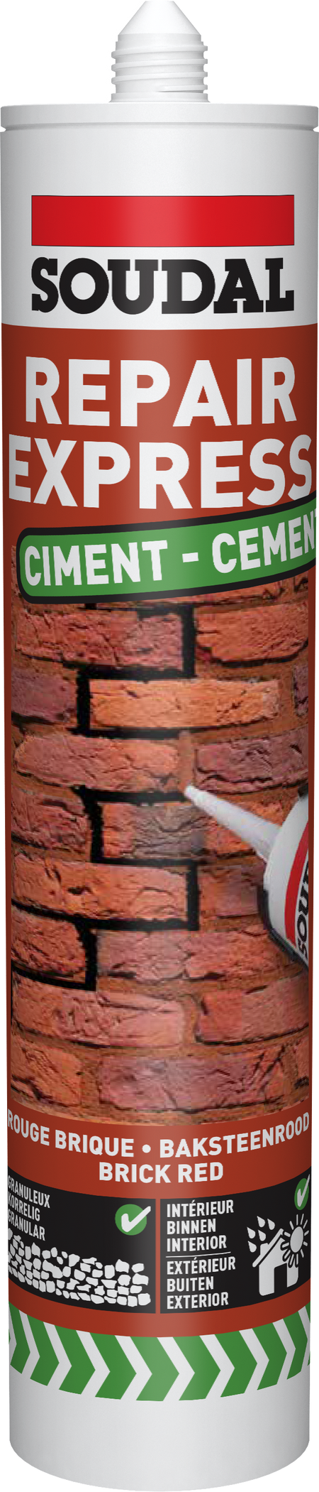 Soudal Repair Express Brick Red