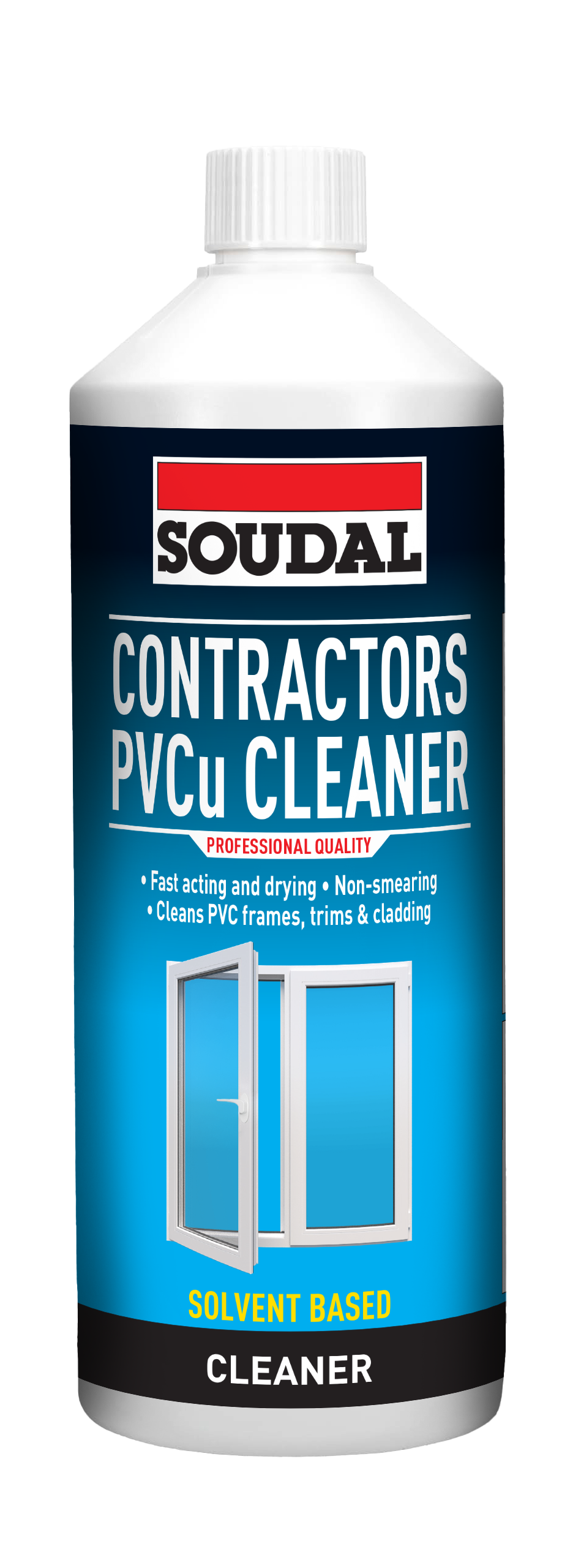 Soudal Contractors PVCu Solvent Cleaner