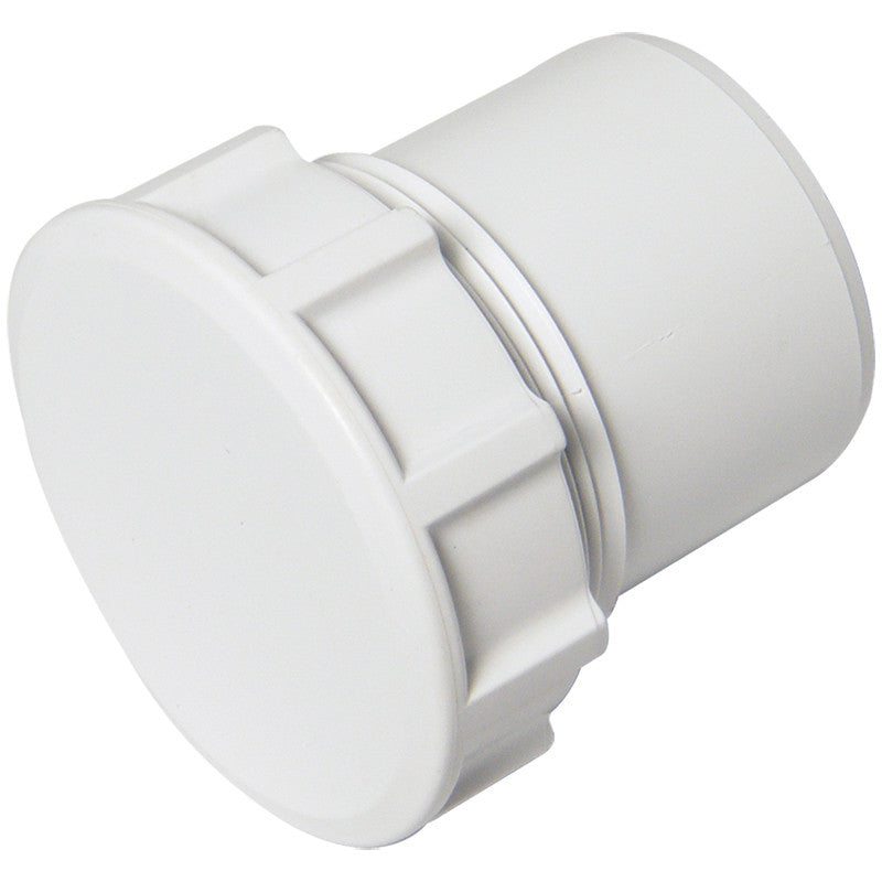 Floplast 40mm Access Plug White (WS31)
