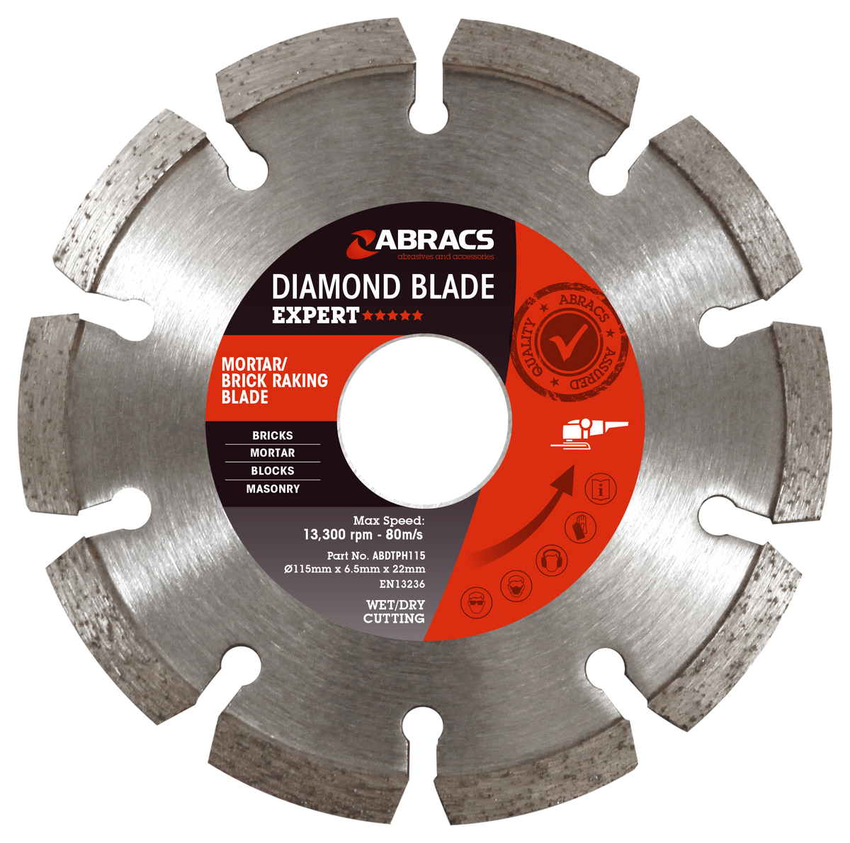 Mortar Brick Raking Blade