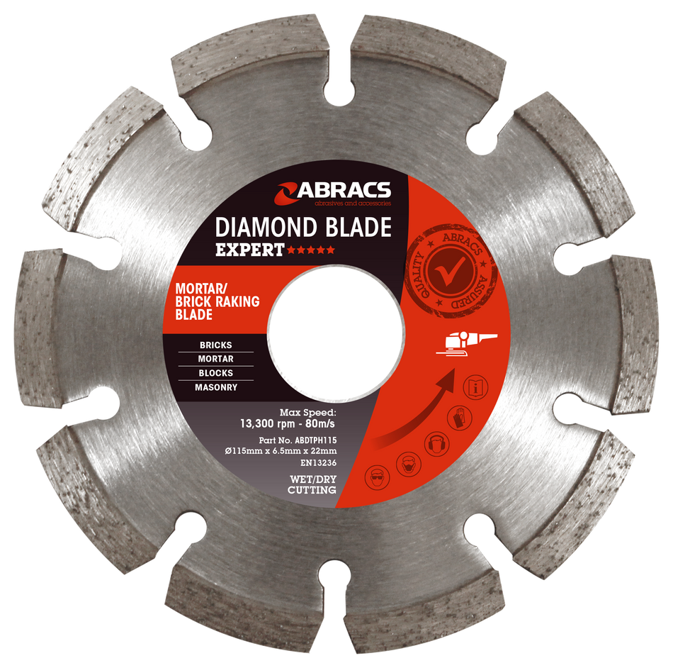Mortar Brick Raking Blade