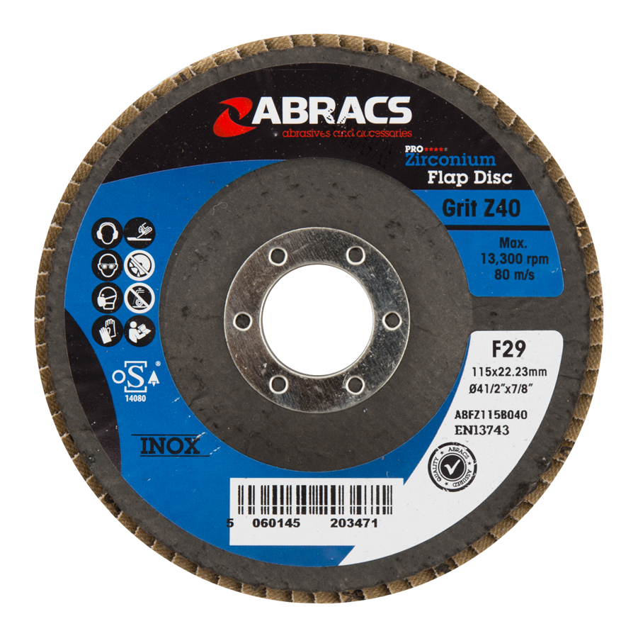 Zirconium Flap Disc 115mm