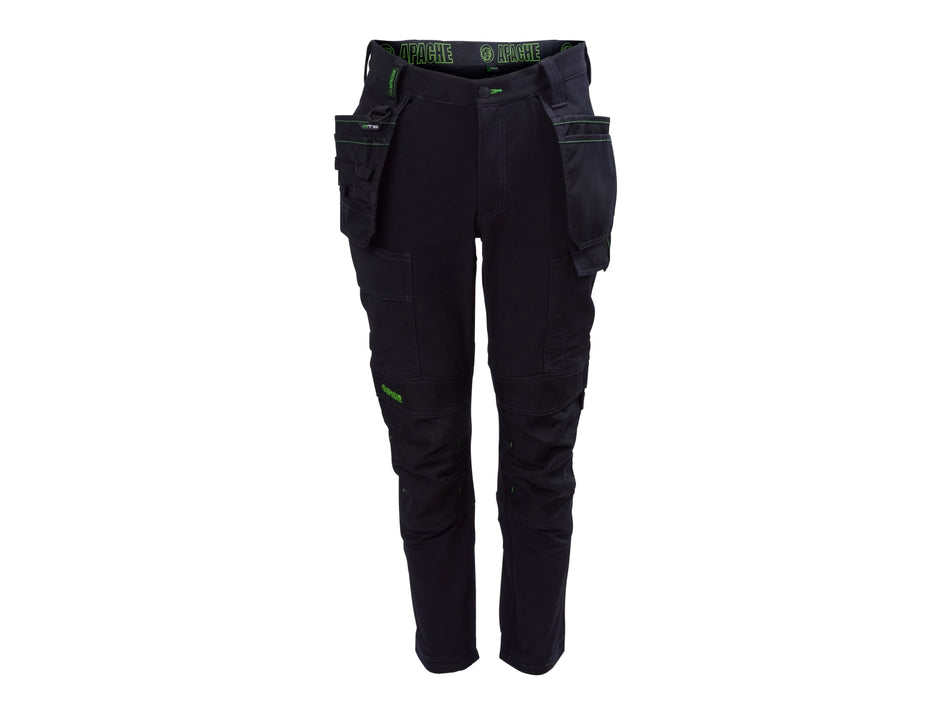 Calgary Black Stretch Holster Trousers Waist 32in Leg 31in