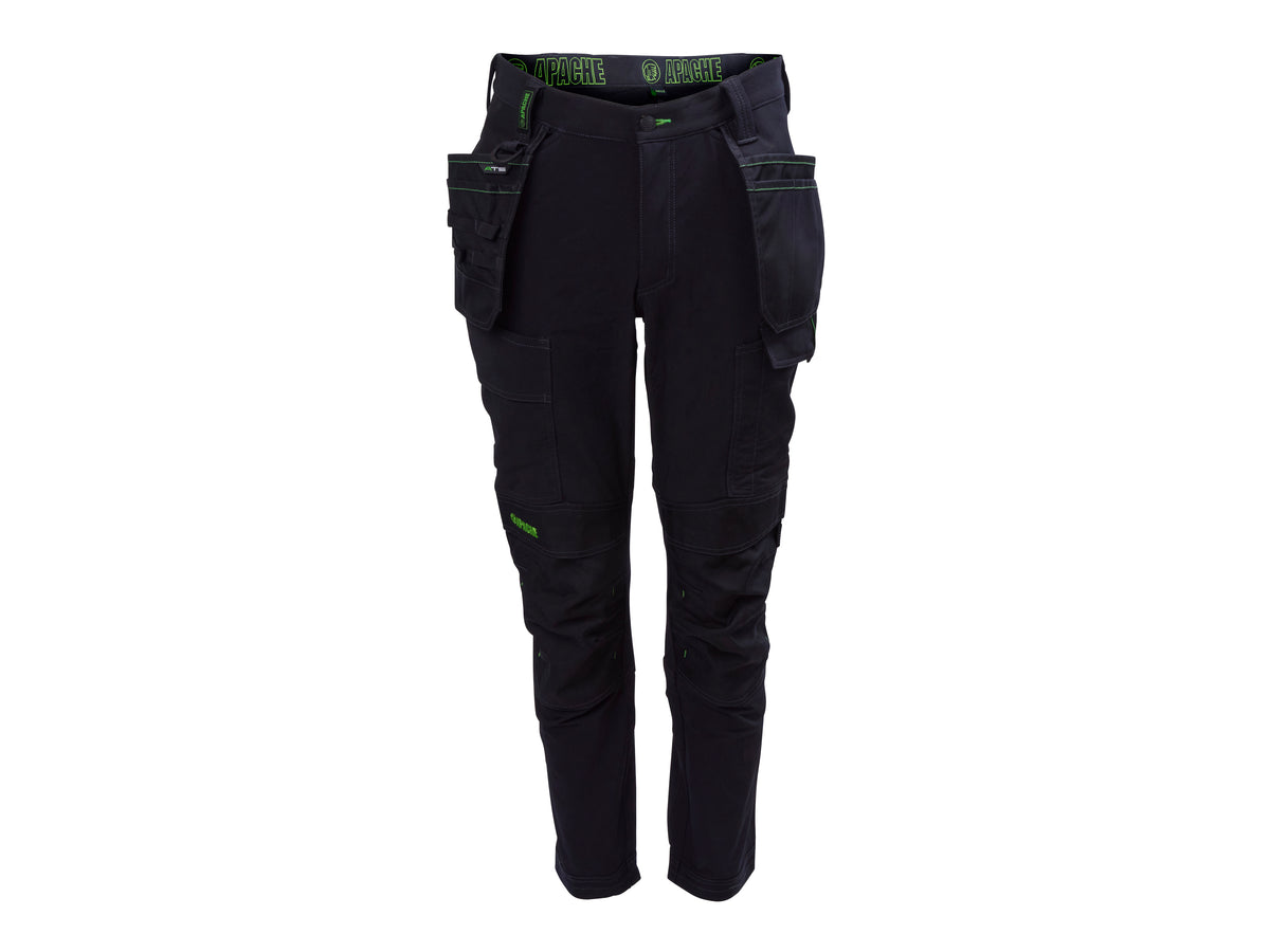 Calgary Black Stretch Holster Trousers Waist 32in Leg 31in