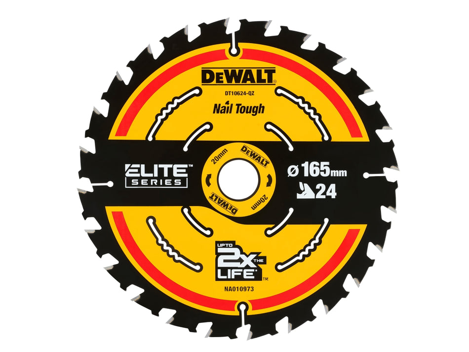 ELITE™ Series Framing Circular Saw Blade 165 x 20mm x 24T