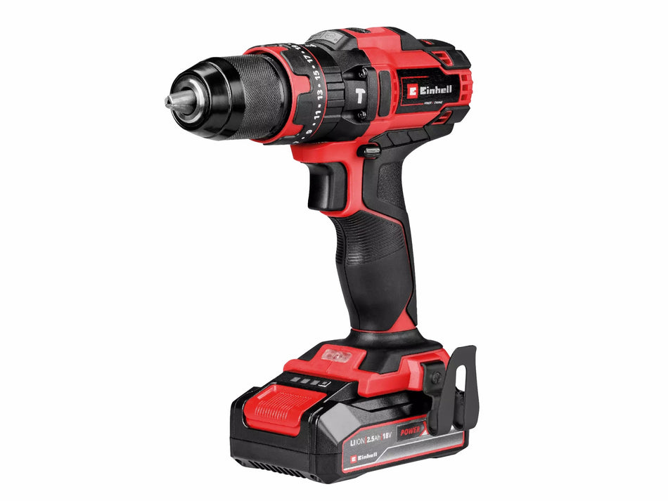 TE-CD 18/44 Li-i Power X-Change Combi Drill 18V 1 x 2.5Ah Li-ion