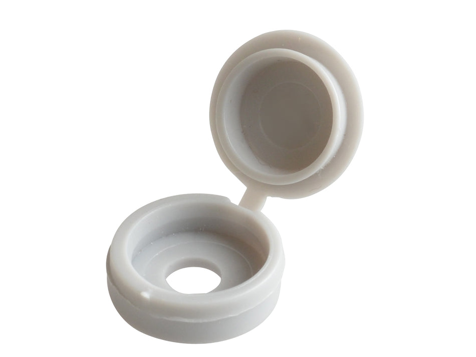 Hinged Cover Cap Grey No.6-8