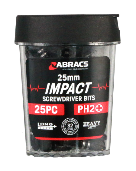 25mm Impact Screwdriver Bit PH2