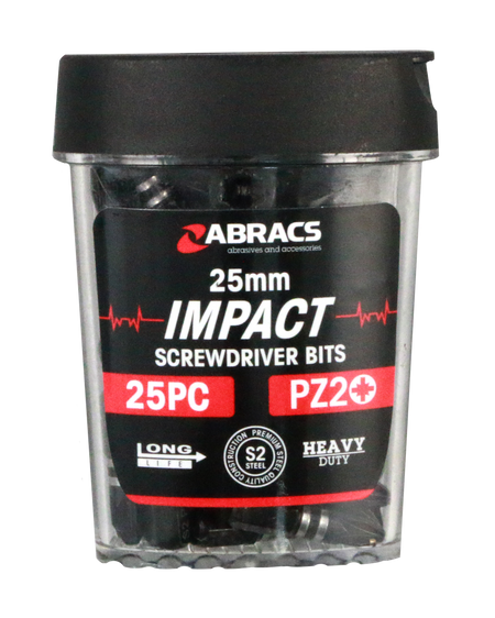 25mm Impact Screwdriver Bit PZ2