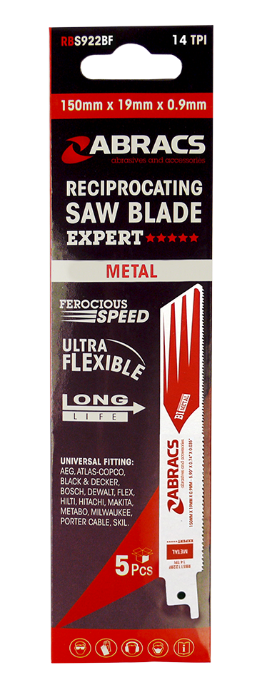 Metal Reciprocating Saw Blade 150mm