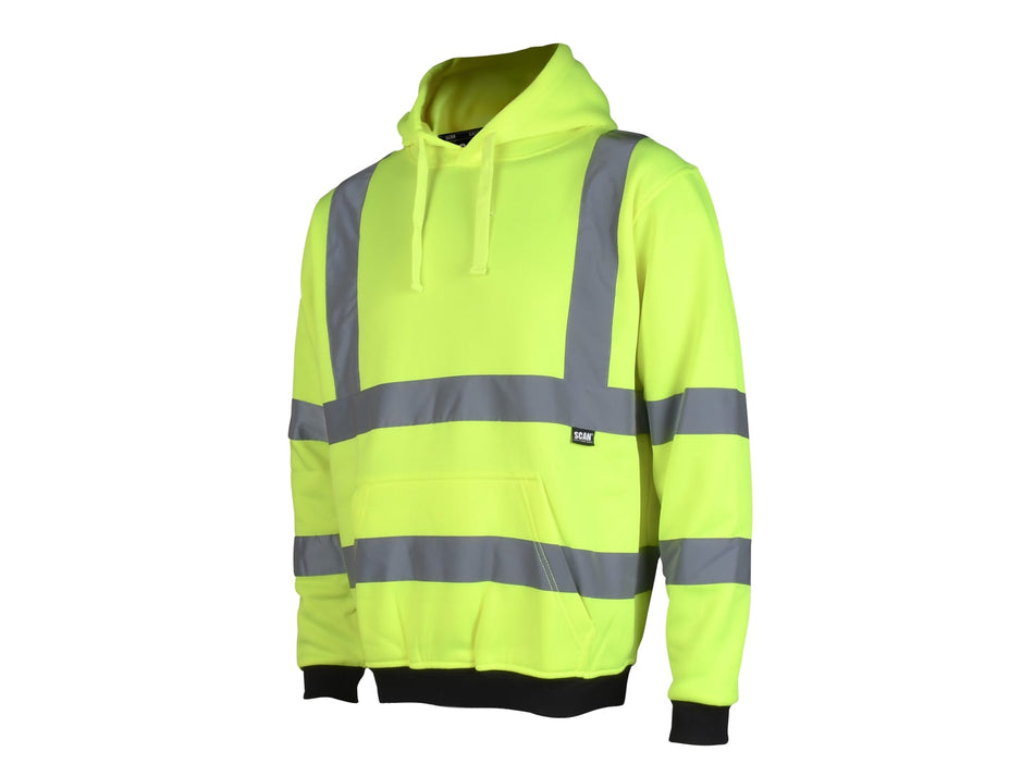 Hi-Vis Hoodie Yellow - XL