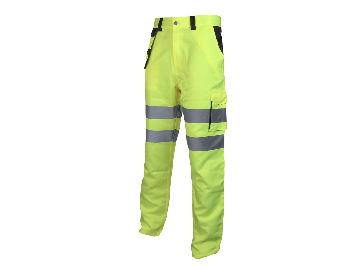 Hi-Vis Holster Trouser Yellow - W32-33in
