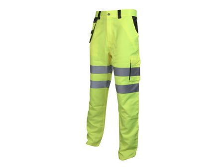 Hi-Vis Holster Trouser Yellow - W32-33in