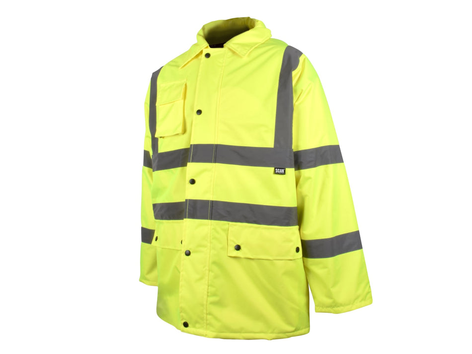 Hi-Vis Yellow Motorway Jacket - XL (48in)