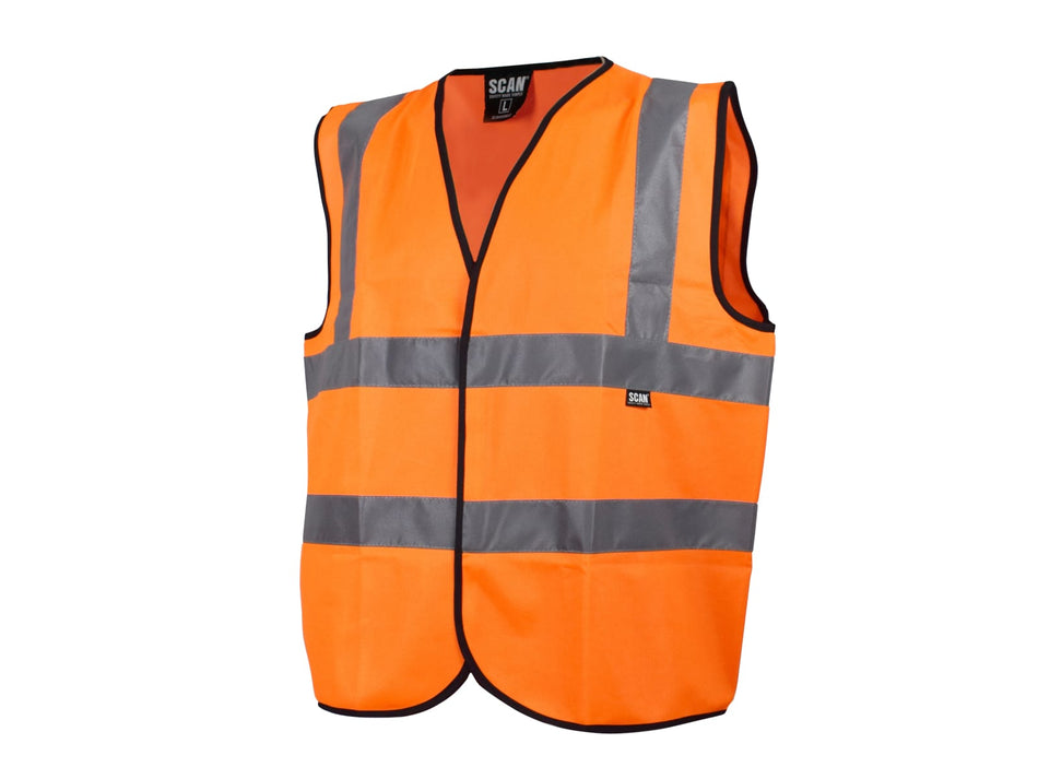 Hi-Vis Orange Waistcoat - L (44in)
