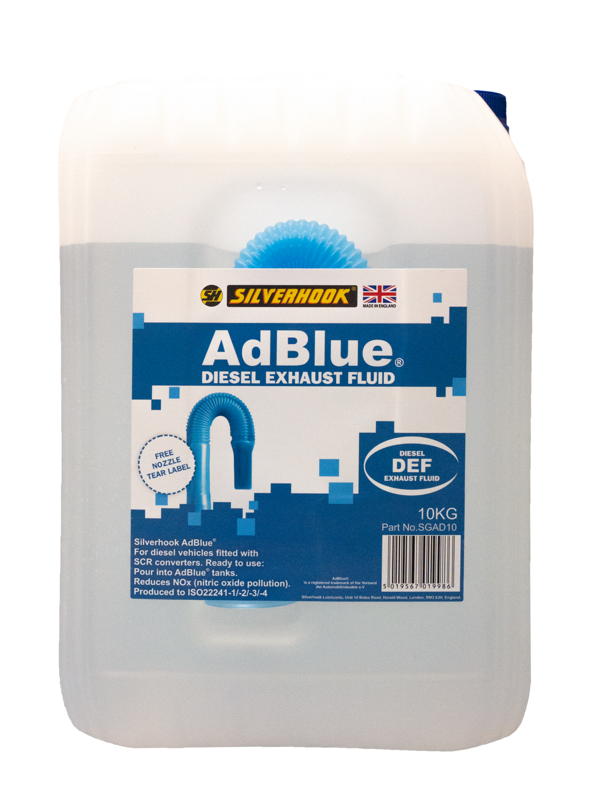 AdBlue Diesel Exhaust Treatment Additive 10Kg