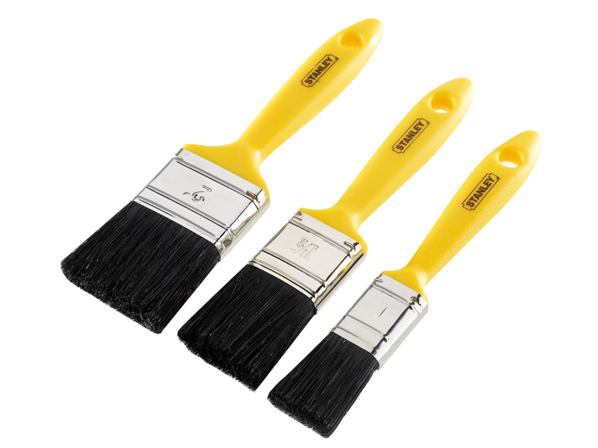 Hobby Paint Brush Set of 3 25 38 & 50mm