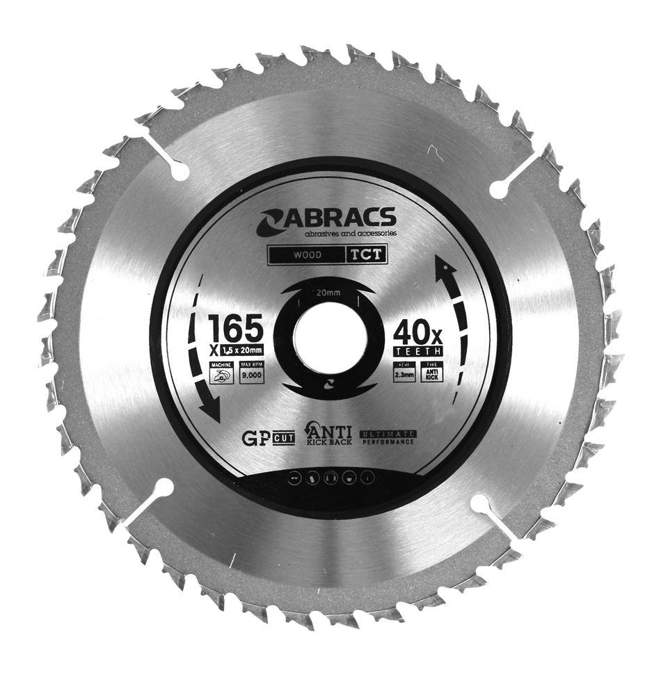 TCT Blade Wood 165mm