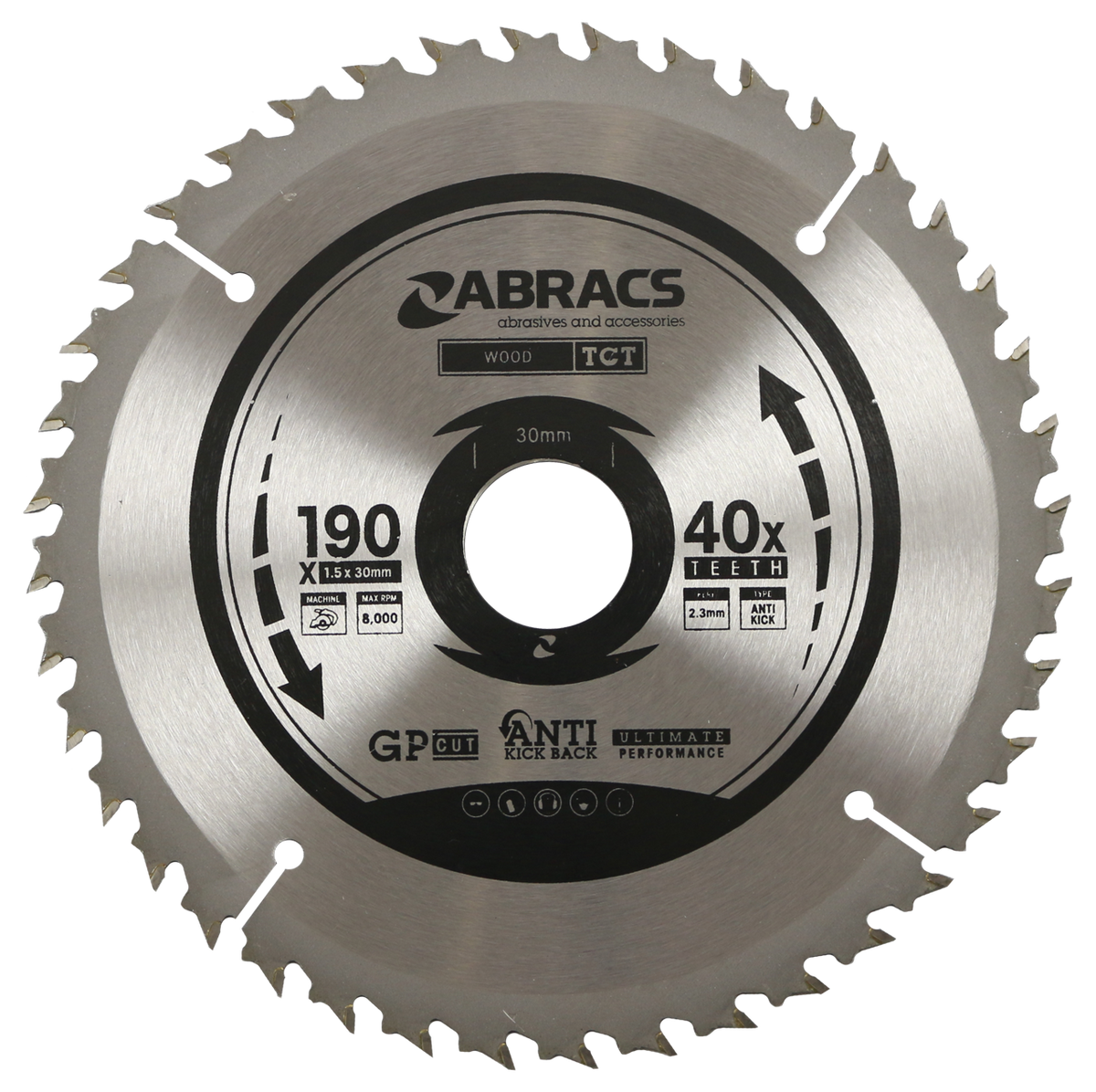 TCT Blade Wood 190mm