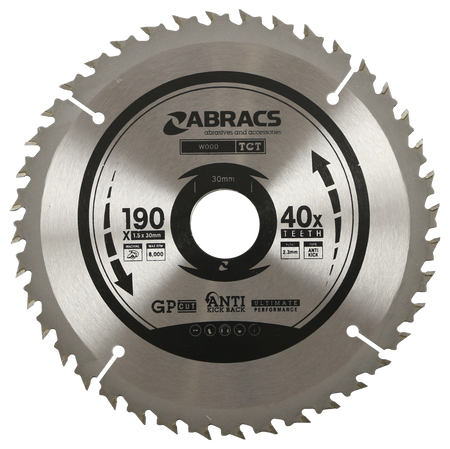 TCT Blade Wood 190mm