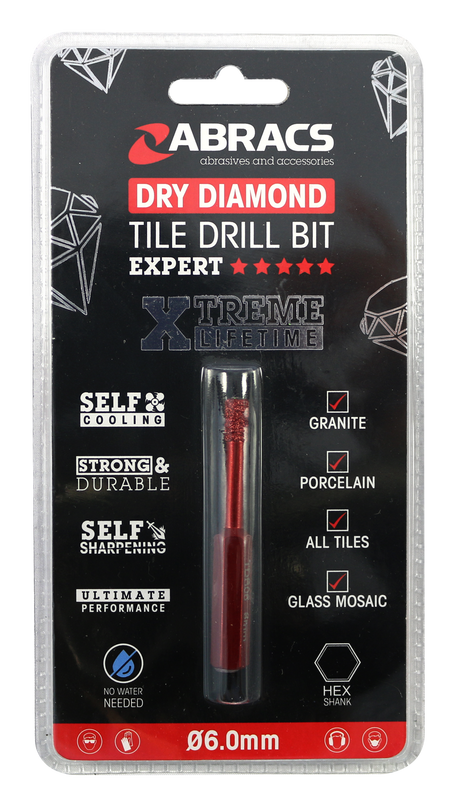Diamond Tile Drill Bit 6mm