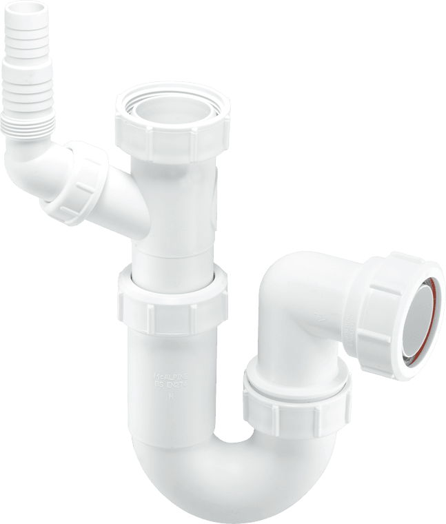 McAlpine Adjustable Sink Trap with 135° Swivel Nozzle (WM15)