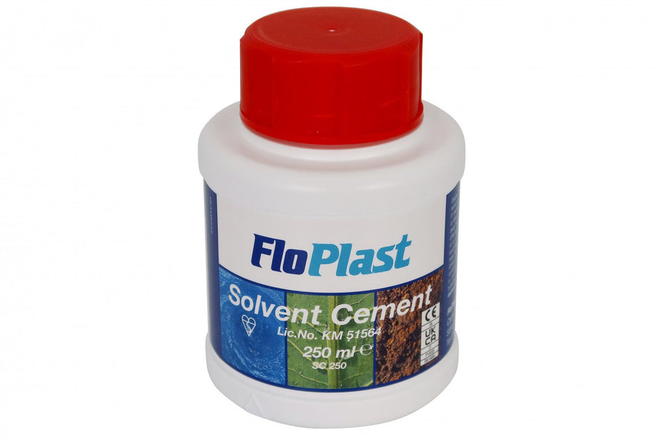 Floplast Solvent Cement with Brush - 125ml